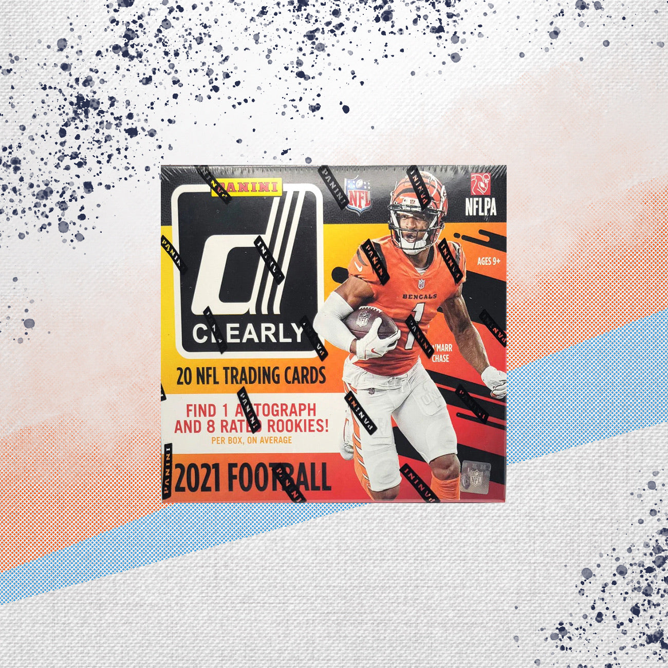 2021 Panini Clearly Donruss Football Hobby Box