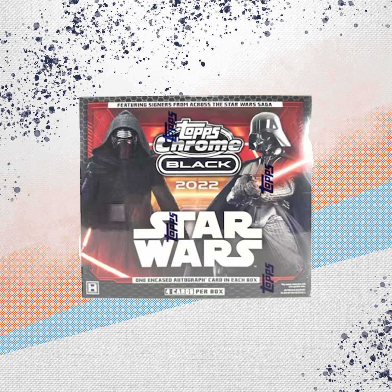 2022 Topps Star Wars Chrome Black Hobby Box