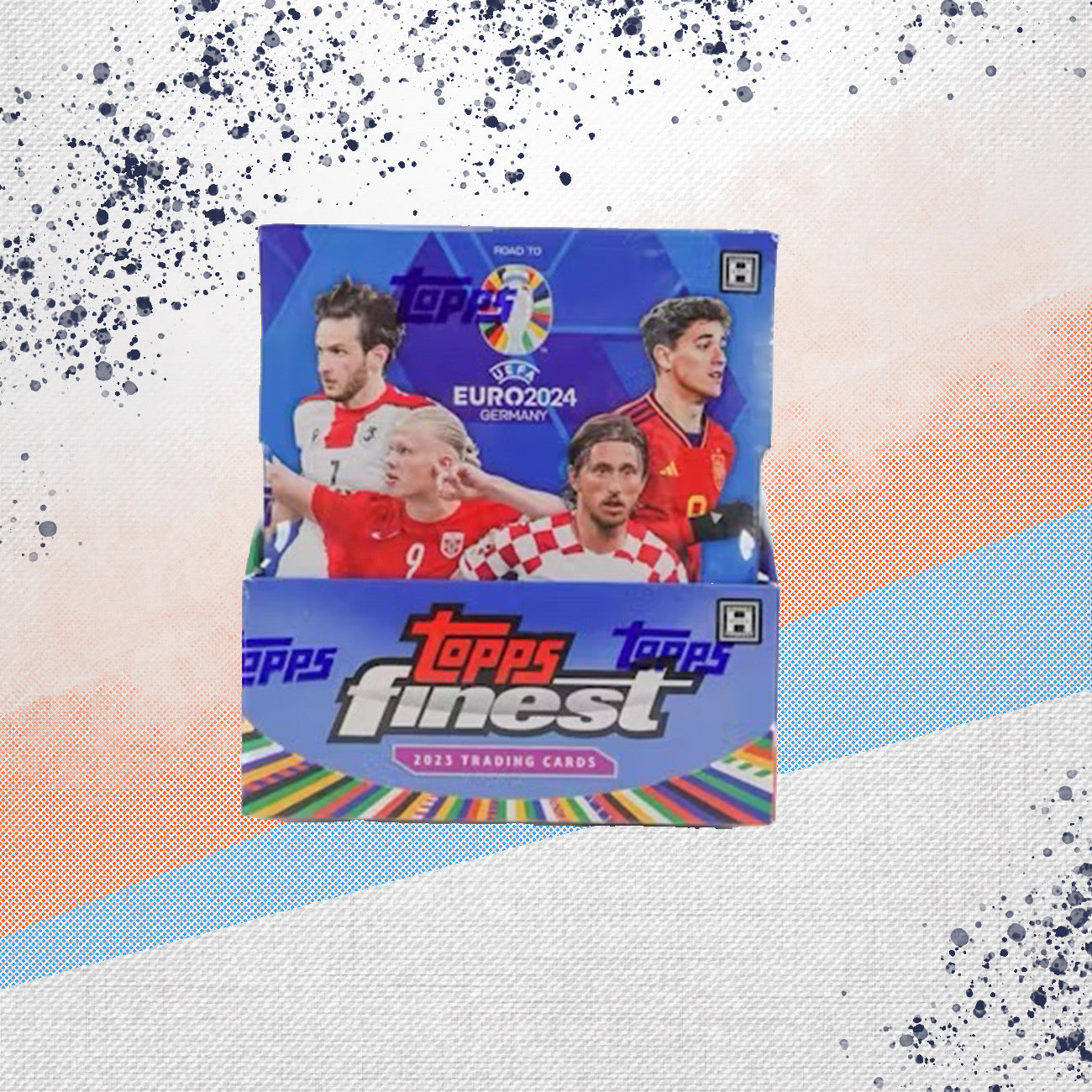 2023 Topps Finest Road to Euro Soccer Hobby Box