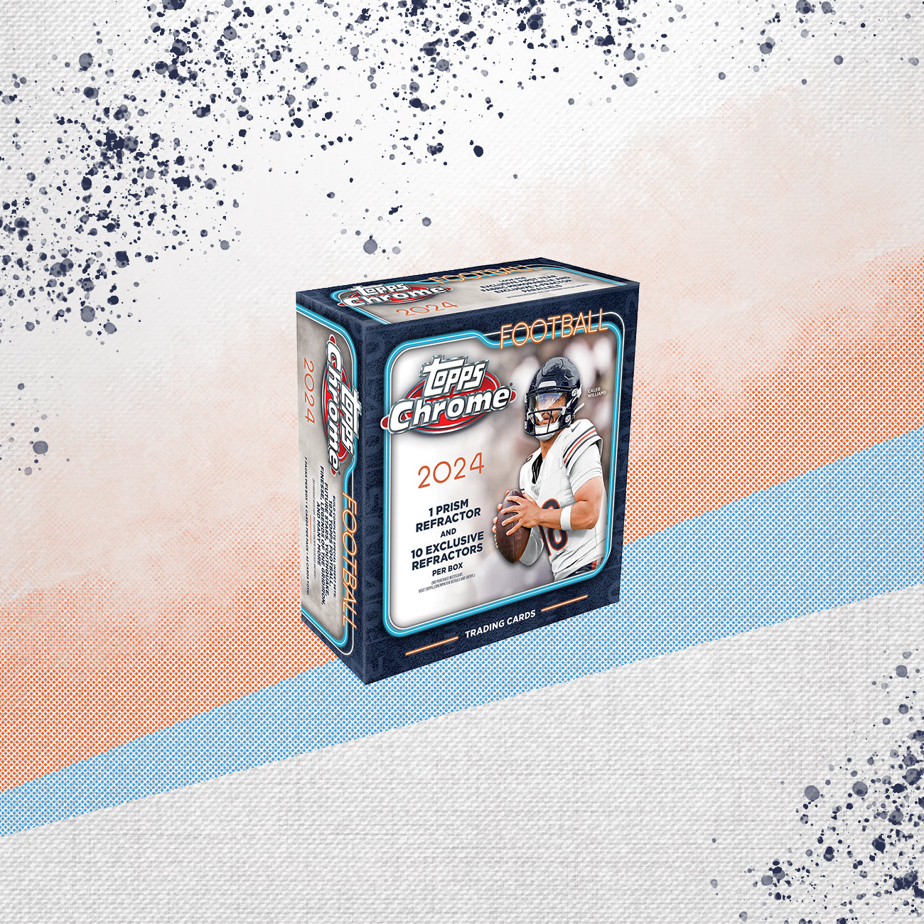 2024 Topps Chrome Football Mega Box