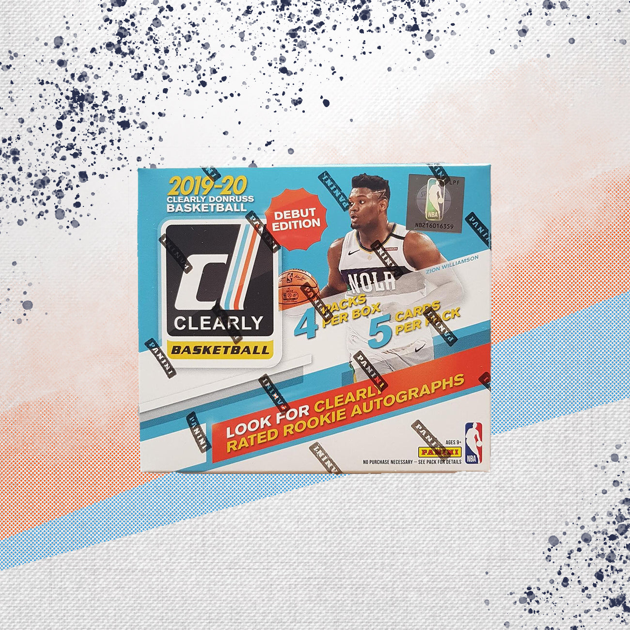 2019-20 Clearly Donruss Basketball Hobby Box