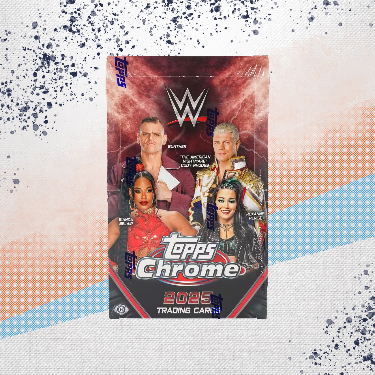 2025 Topps Chrome WWE Wrestling Hobby Box