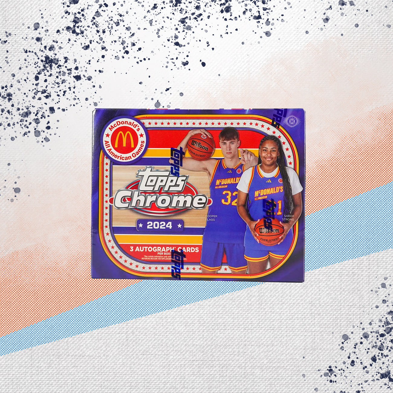 2024 Topps McDonald&#39;s Chrome Basketball Hobby Box