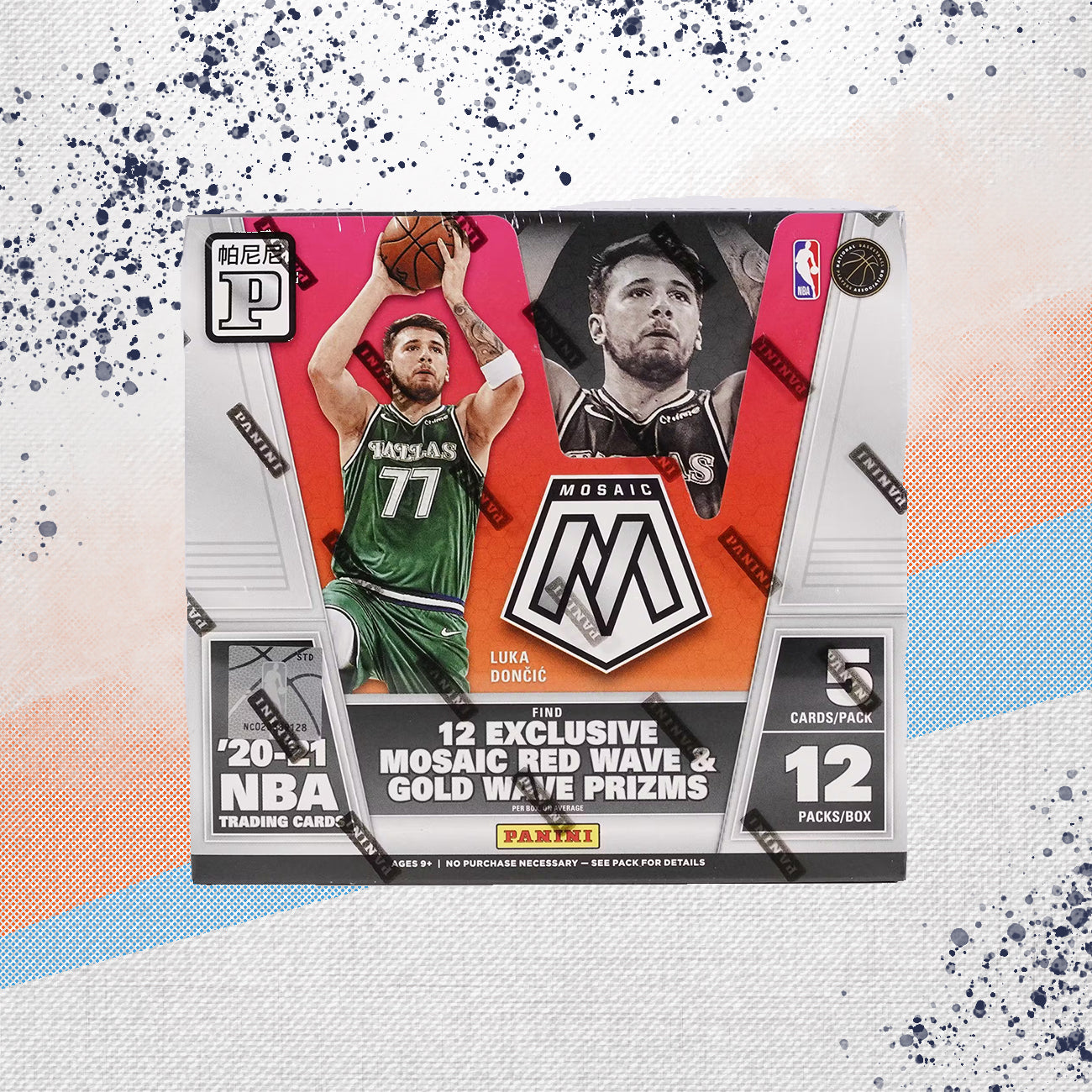 2020-21 Panini Mosaic Basketball Tmall Box