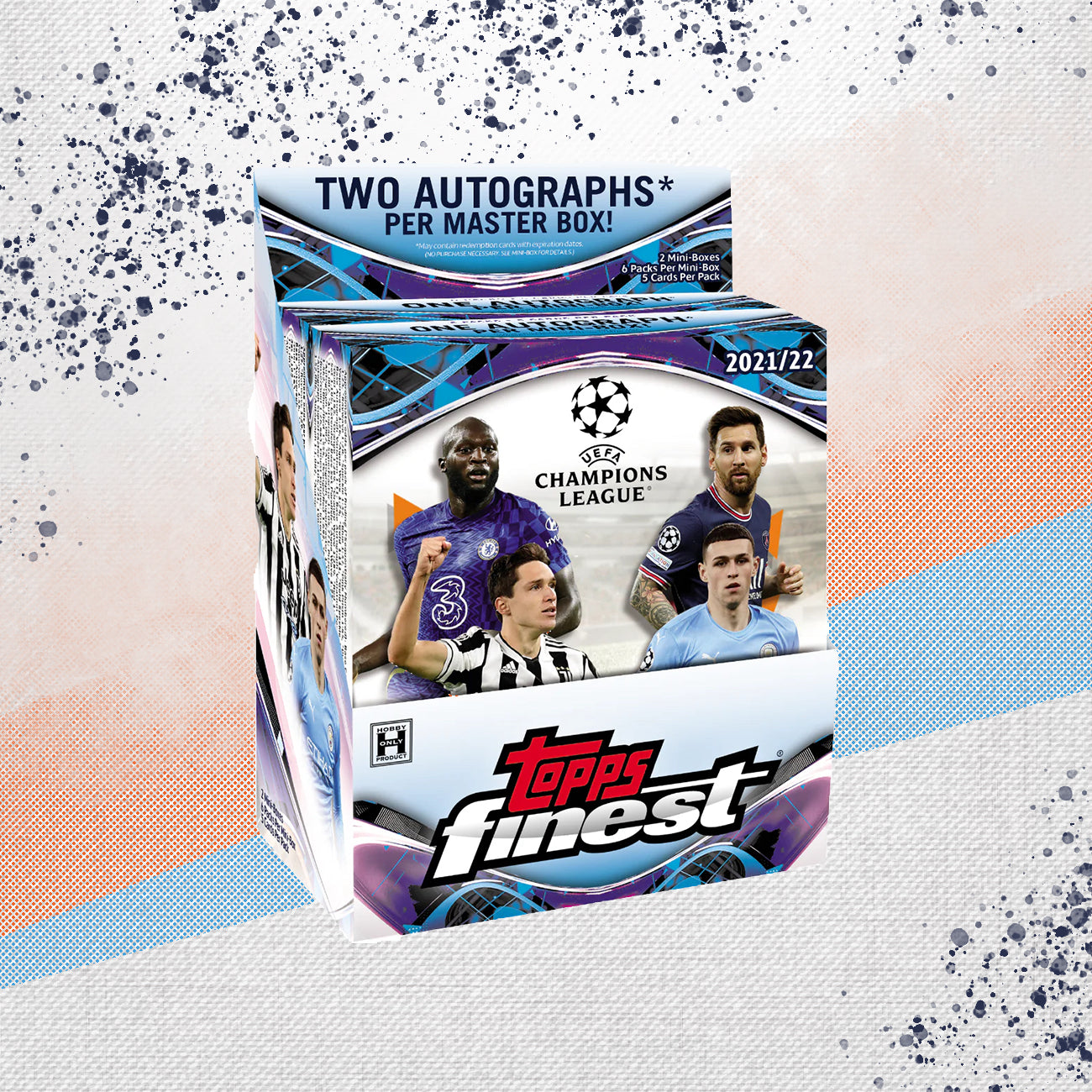 2021-22 Topps Finest UCC Soccer Master Box