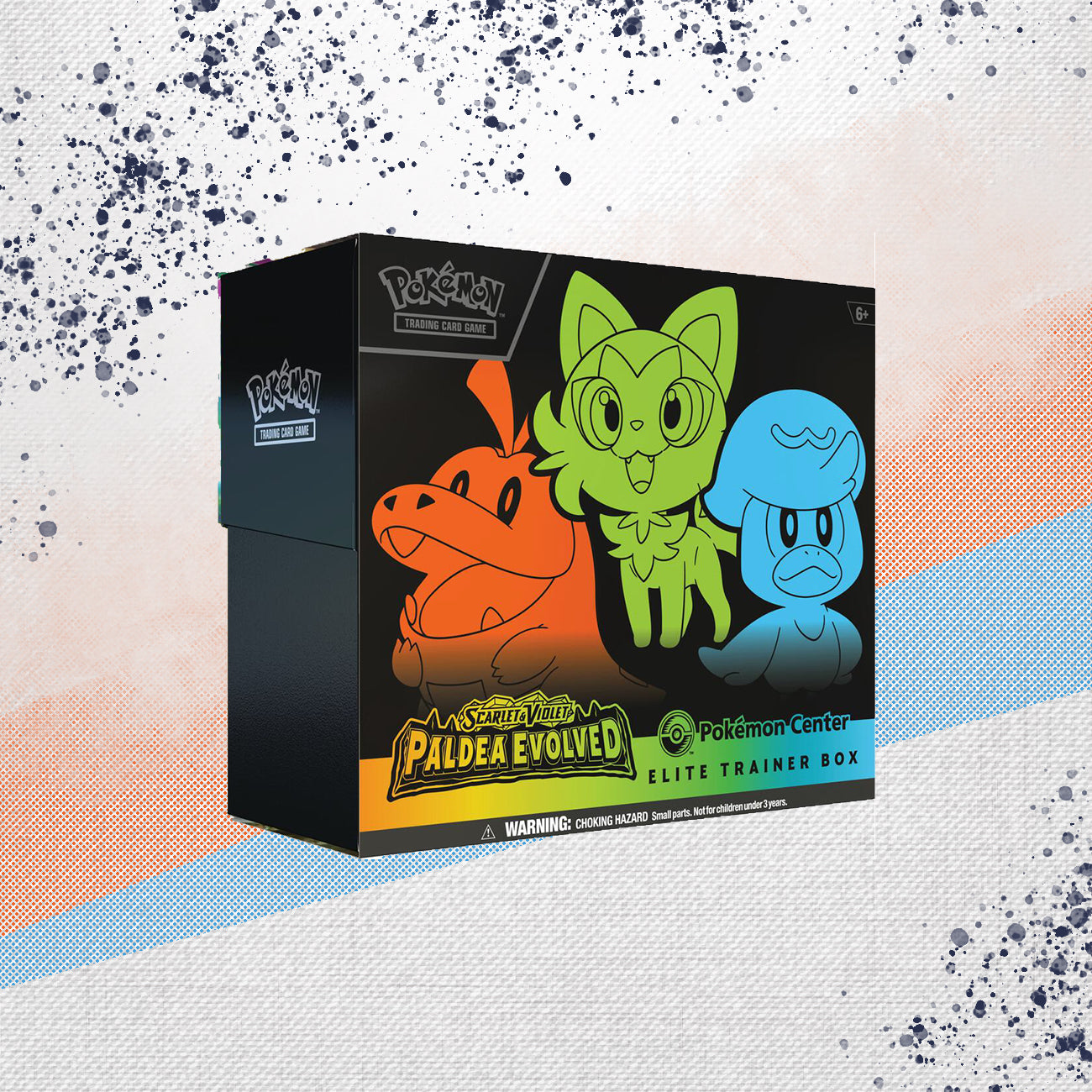 Pokemon Paldea Evolved Pokemon Center Elite Trainer Box