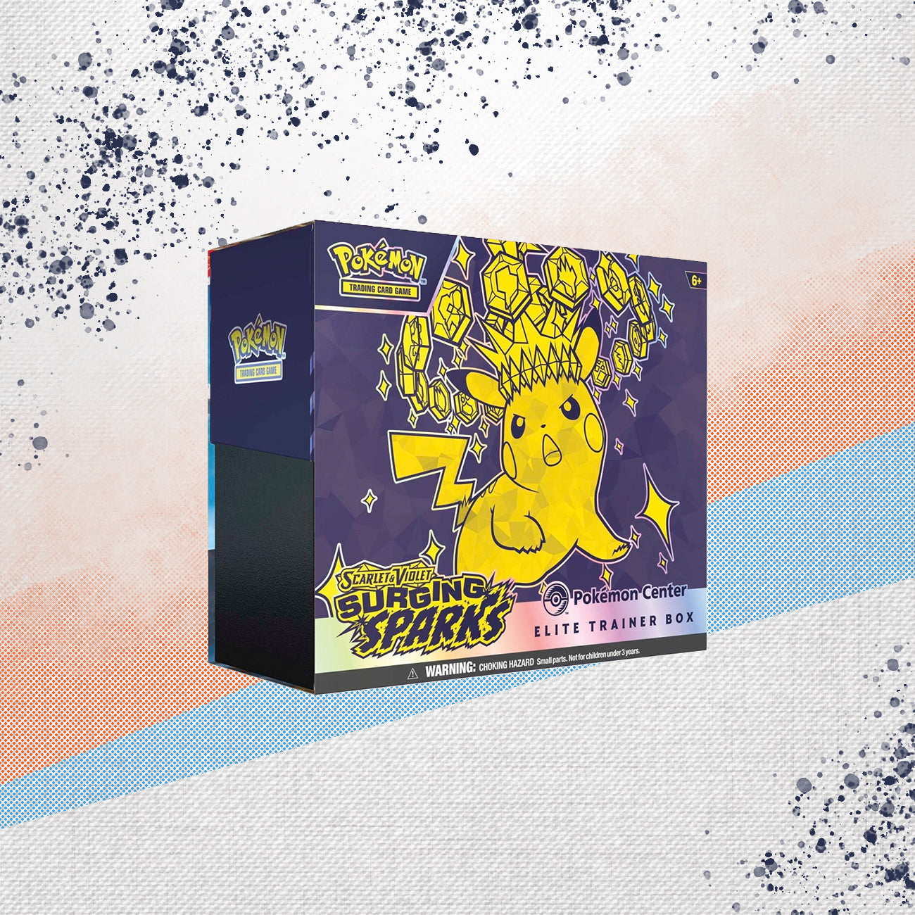 Pokemon Surging Sparks Pokemon Center Elite Trainer Box