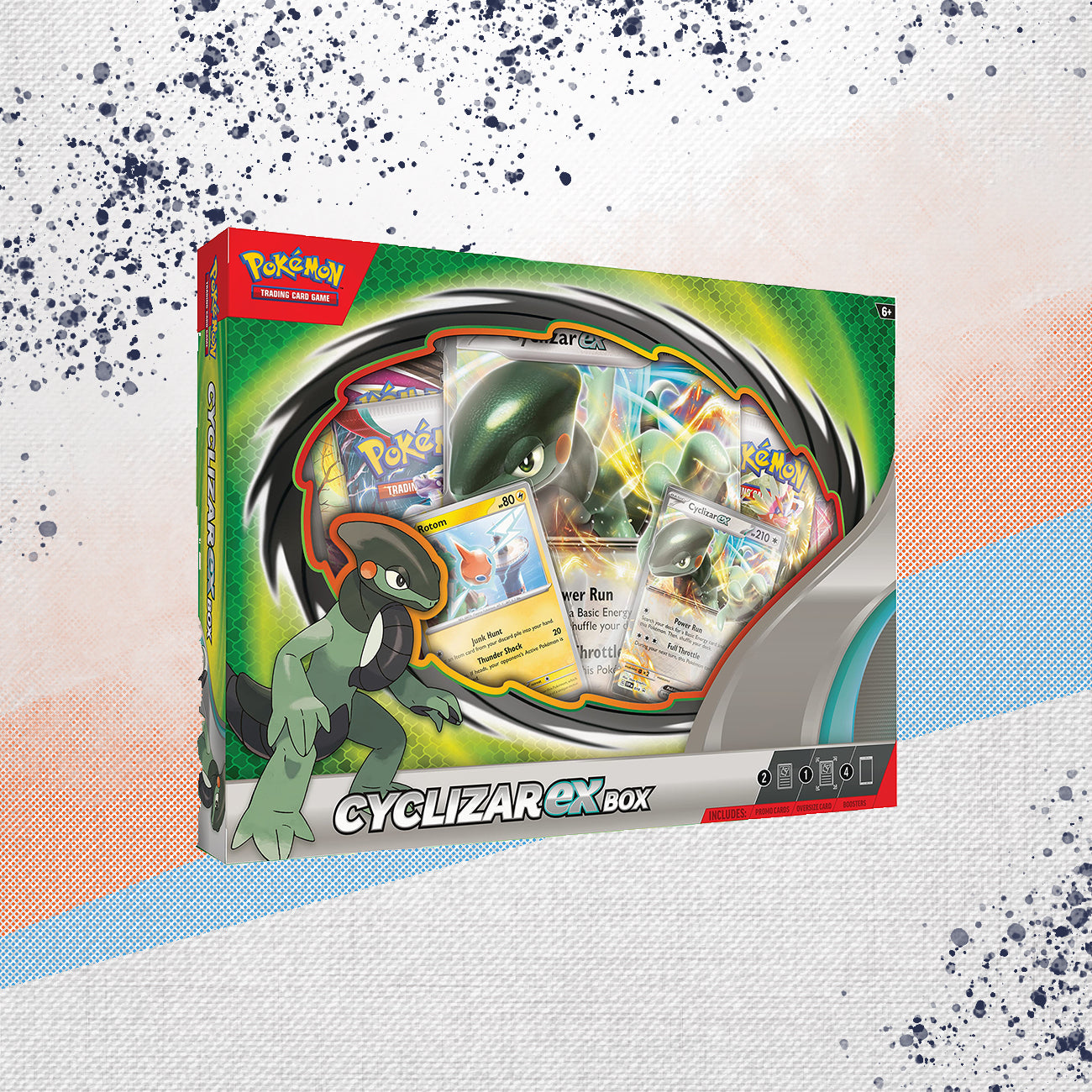 Pokemon Cyclizar EX Box