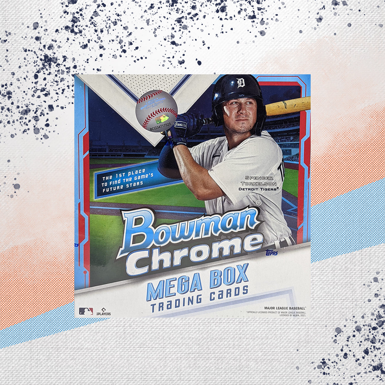 2021 Bowman Chrome Baseball Mega Box