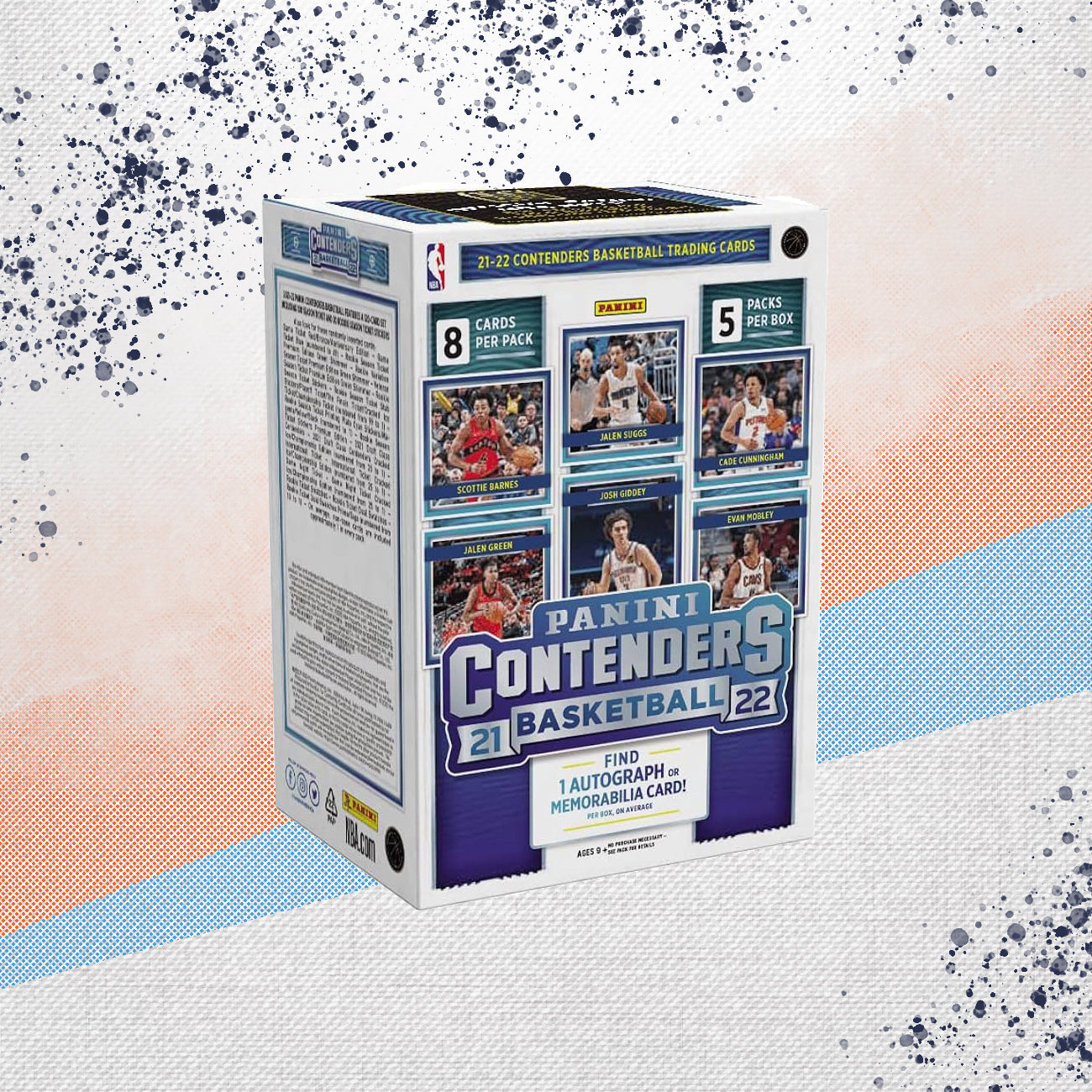 2021-22 Panini Contenders Basketball Blaster Box