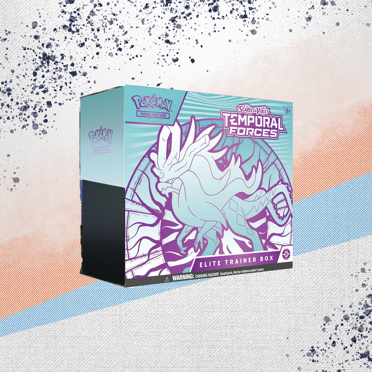 Pokemon Temporal Forces Elite Trainer Box Blue