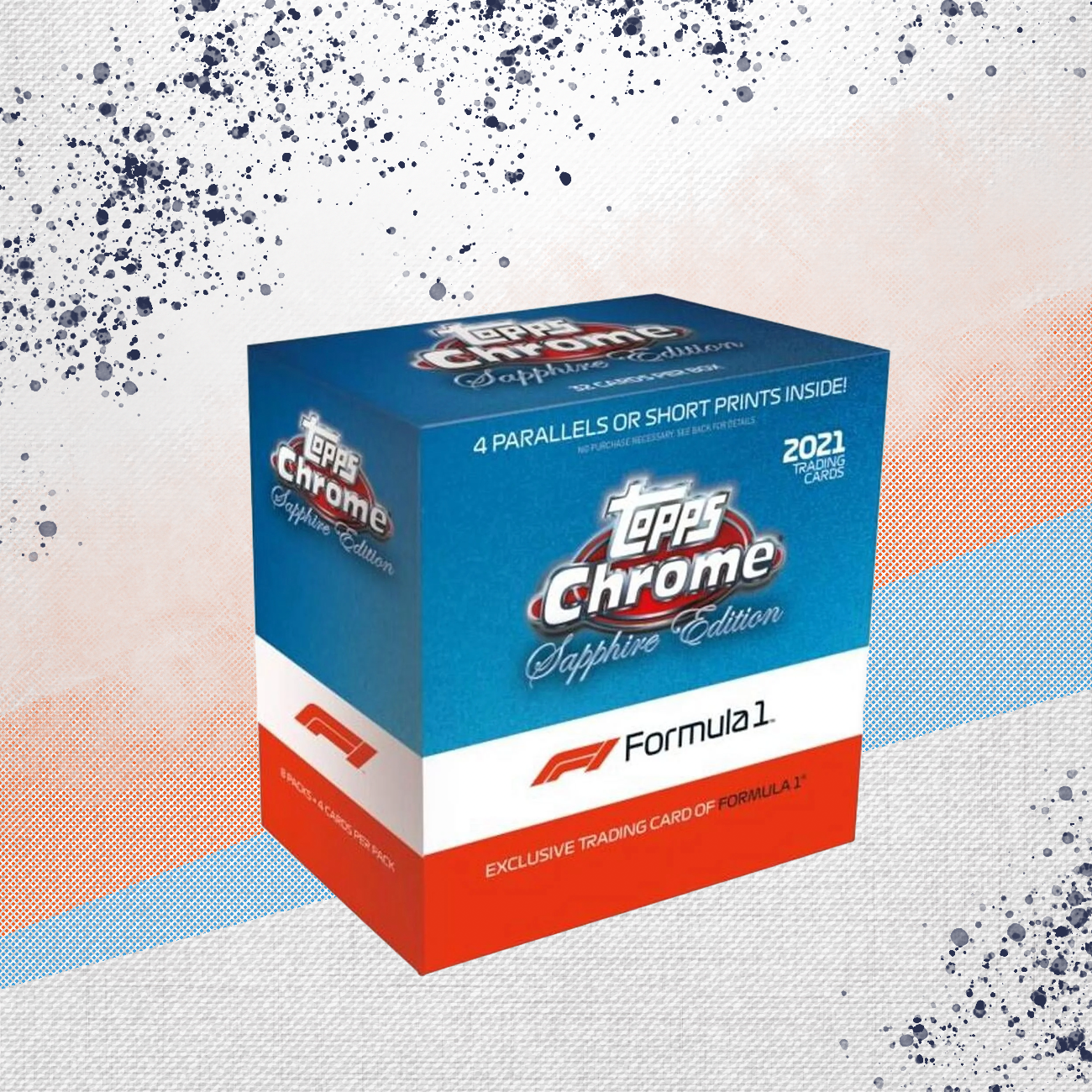 2021 Topps Chrome F1 Sapphire Box