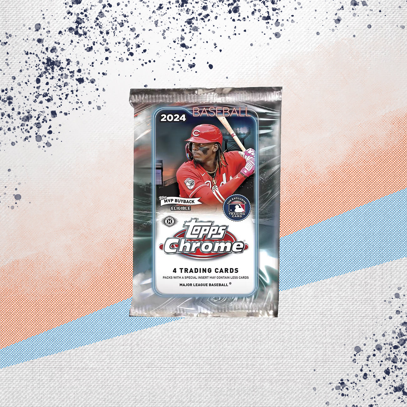 2024 Topps Chrome Baseball Hobby Pack